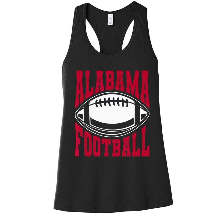 Alabama Football Bama Alabama Love Home State Women's Racerback Tank