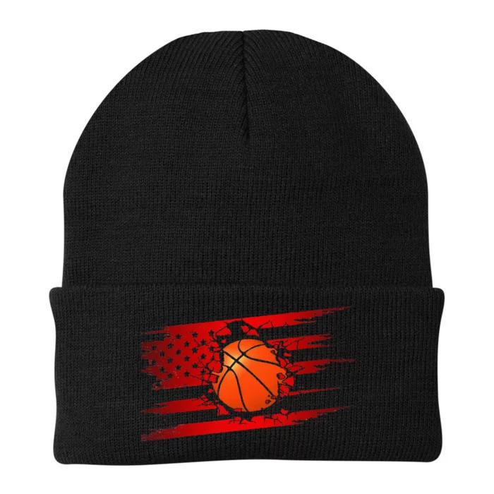 American Flag Basketball Apparel Basketball Knit Cap Winter Beanie