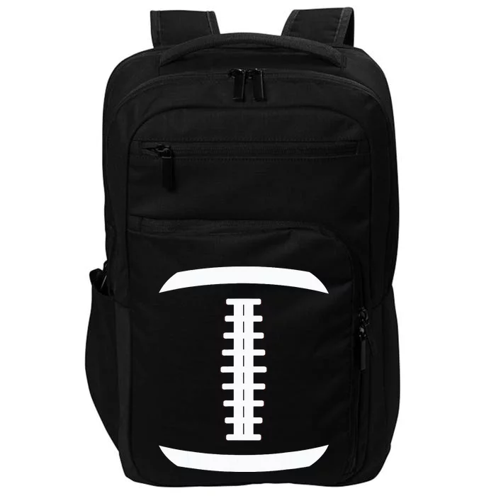 American Football Ball Costume Lace Up Thanksgiving Football Impact Tech Backpack