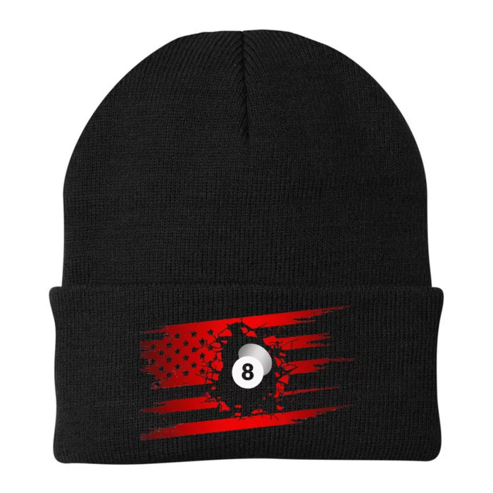 American Flag Billiards Apparel Billiards Knit Cap Winter Beanie