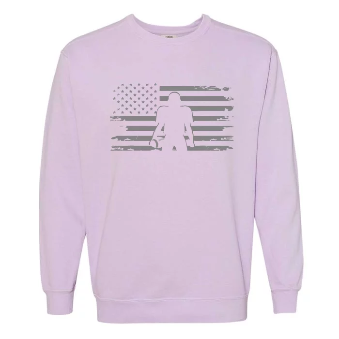 American Football Clothing Football Garment-Dyed Sweatshirt