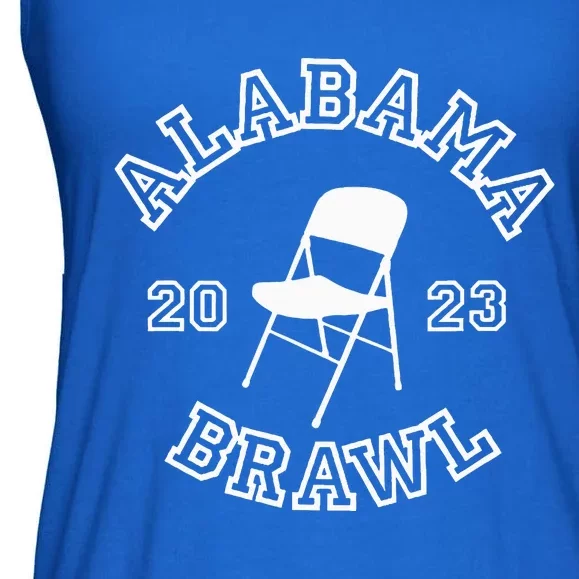 Alabama Folding Chair Brawl Ladies Essential Flowy Tank