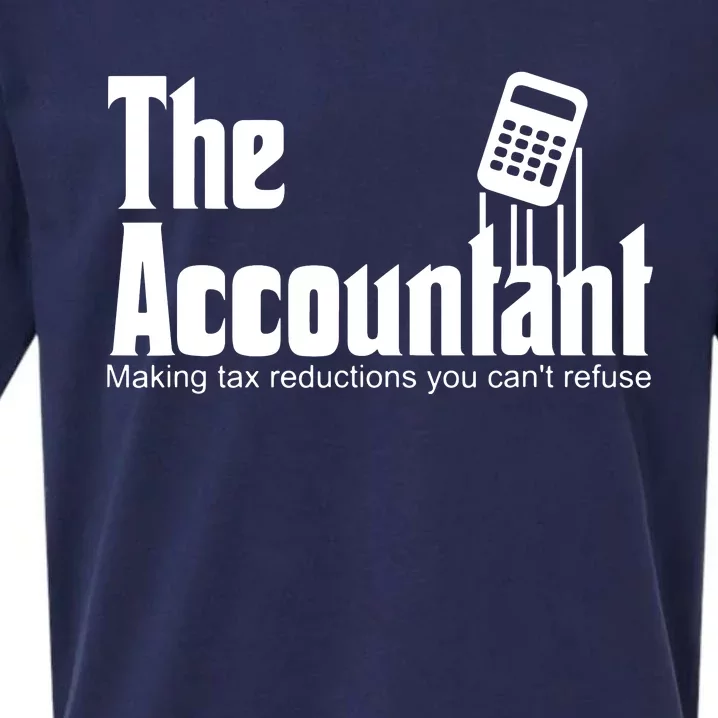 Accountant Funny CPA Gift Accountant Humor Spoof Sueded Cloud Jersey T-Shirt