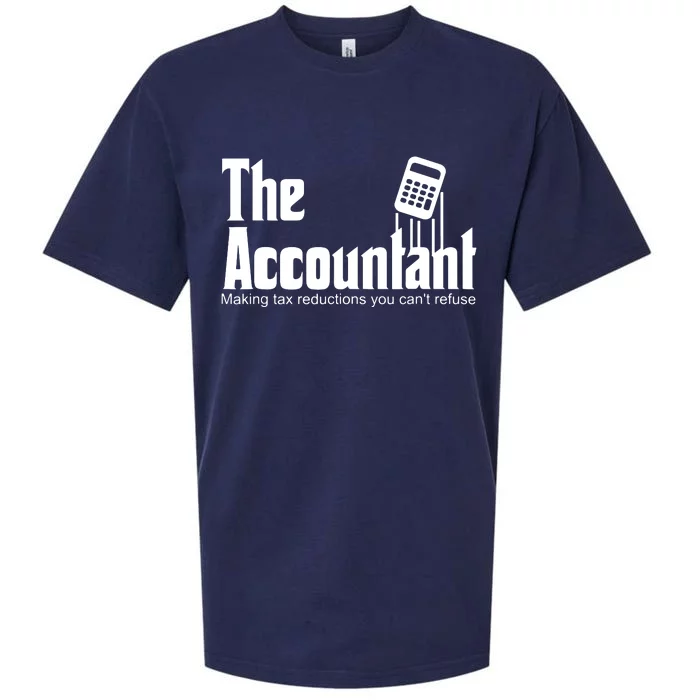 Accountant Funny CPA Gift Accountant Humor Spoof Sueded Cloud Jersey T-Shirt