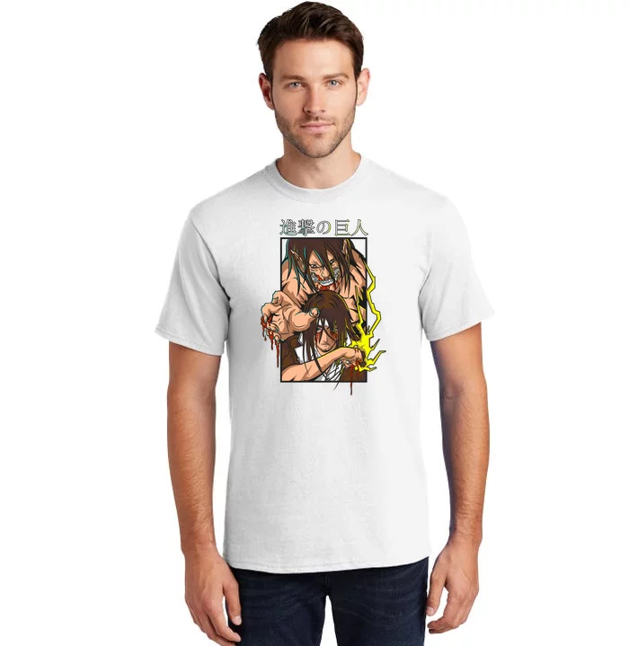 Anime Fan Character Design Tall T-Shirt