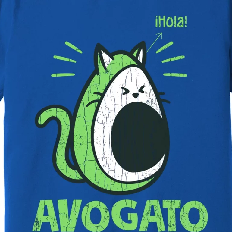 Avogato Funny Cat Owner Graphic Gift Premium T-Shirt