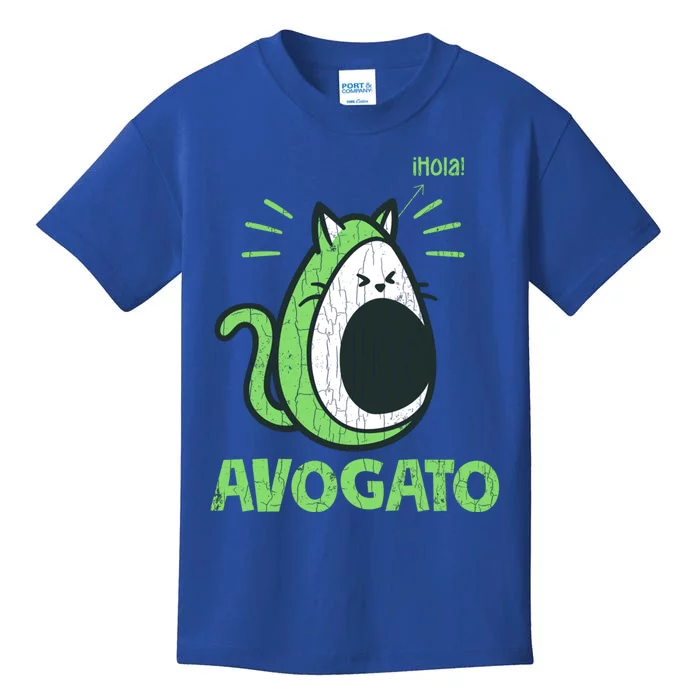 Avogato Funny Cat Owner Graphic Gift Kids T-Shirt