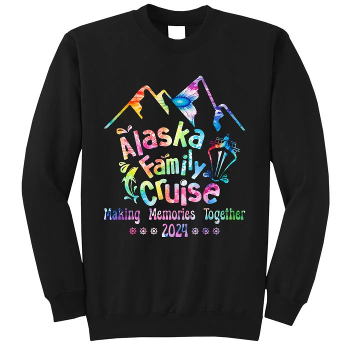 Alaska Family Cruise 2024 Matching Friends & Group Adventure Tall Sweatshirt