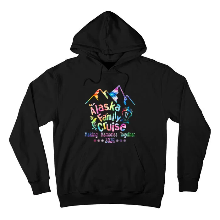 Alaska Family Cruise 2024 Matching Friends & Group Adventure Tall Hoodie