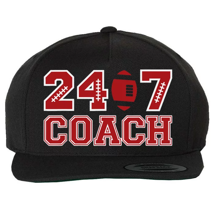 American Football Coaching - Assistant Football Coach Wool Snapback Cap