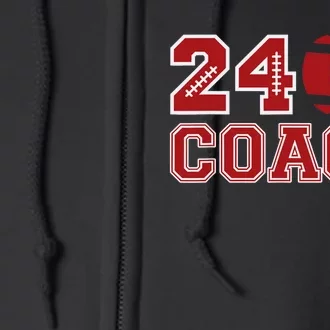 American Football Coaching - Assistant Football Coach Full Zip Hoodie