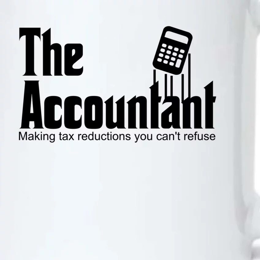 Accountant Funny Cpa Gift Accountant Humor Spoof Gift Black Color Changing Mug