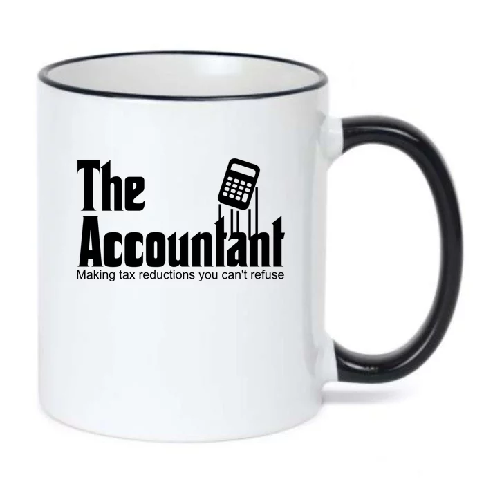 Accountant Funny Cpa Gift Accountant Humor Spoof Gift Black Color Changing Mug