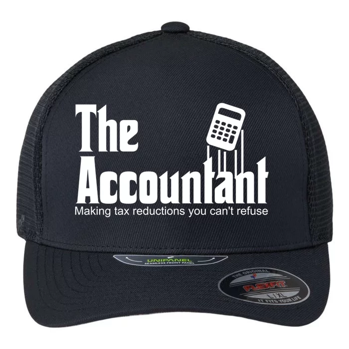 Accountant Funny Cpa Gift Accountant Humor Spoof Gift Flexfit Unipanel Trucker Cap