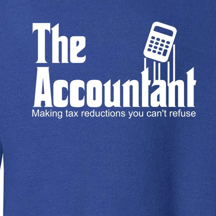 Accountant Funny Cpa Gift Accountant Humor Spoof Gift Toddler Sweatshirt