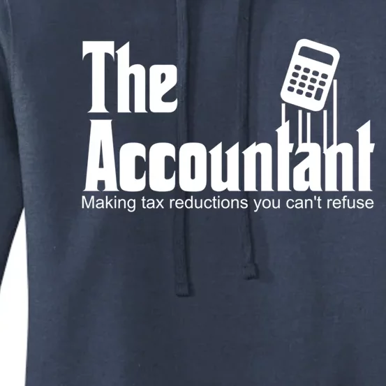 Accountant Funny Cpa Gift Accountant Humor Spoof Gift Women's Pullover Hoodie