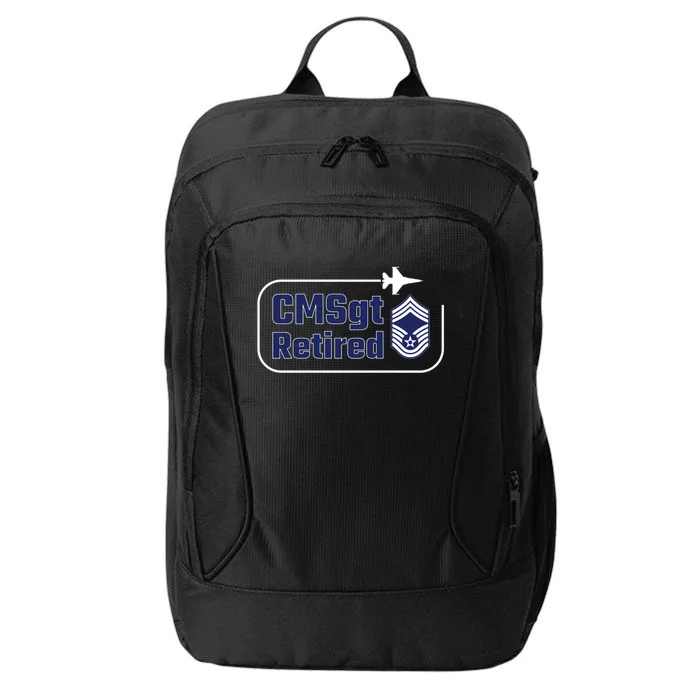 Air Force Chief Master Sergeant Retired Gift City Backpack