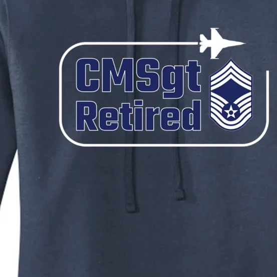 Air Force Chief Master Sergeant Retired Gift Women's Pullover Hoodie