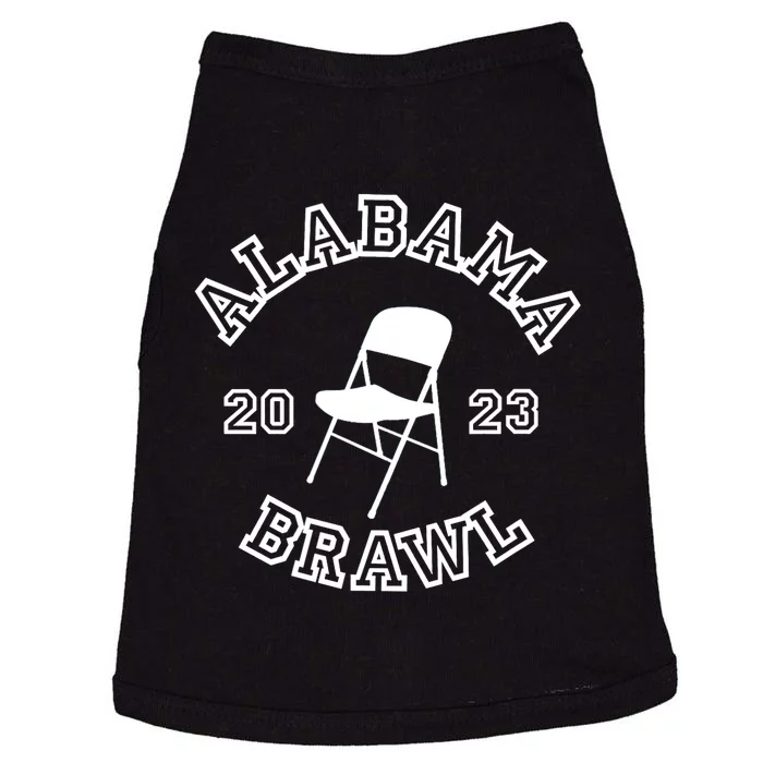 Alabama Folding Chair Brawl Doggie Tank