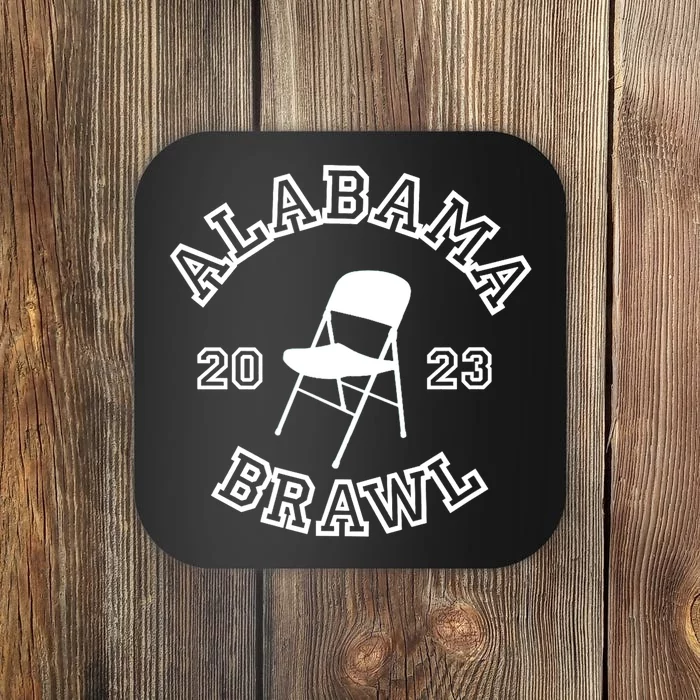 Alabama Folding Chair Brawl Coaster