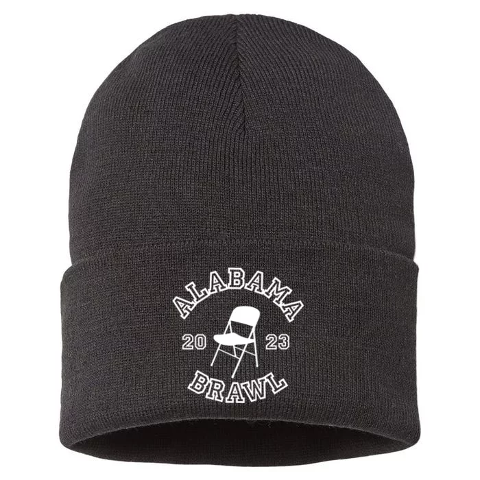 Alabama Folding Chair Brawl Sustainable Knit Beanie