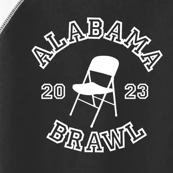 Alabama Folding Chair Brawl Toddler Fine Jersey T-Shirt