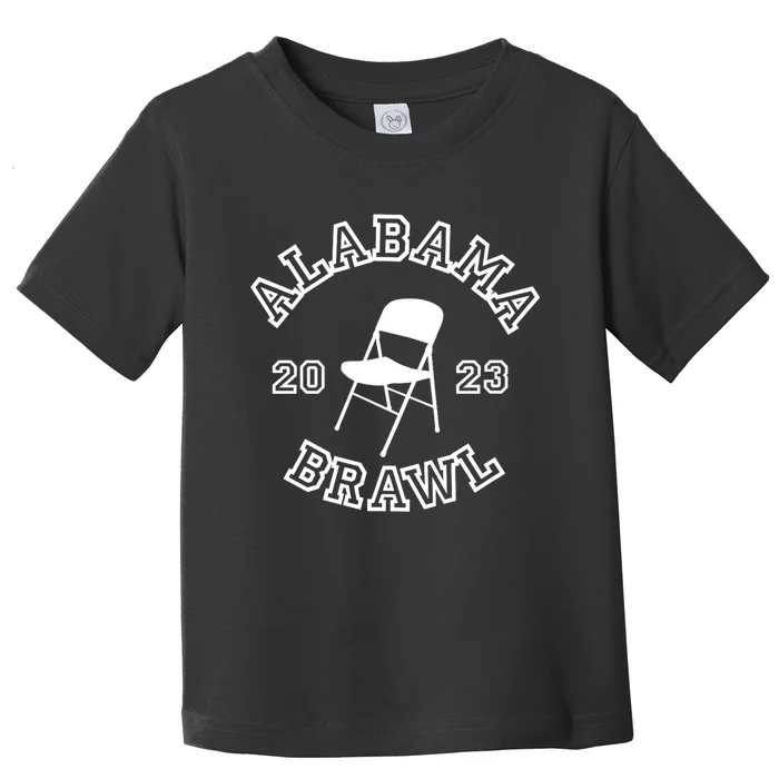 Alabama Folding Chair Brawl Toddler T-Shirt