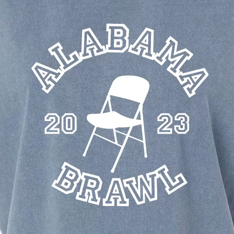 Alabama Folding Chair Brawl Garment-Dyed Women's Muscle Tee