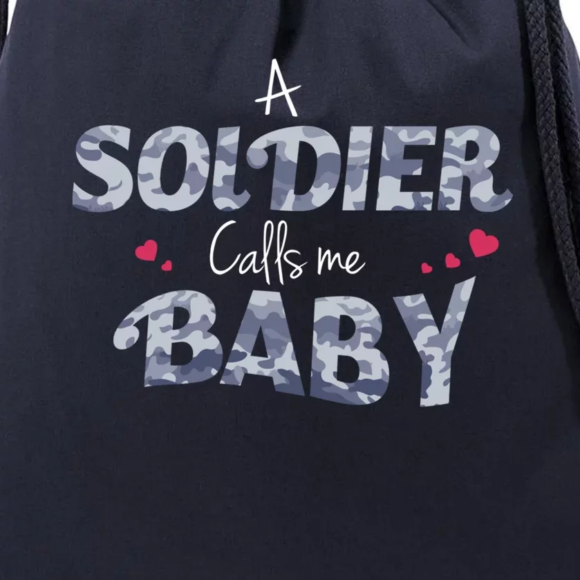 Army Friend Cool Gift For Proud Army Wives And Friends Drawstring Bag