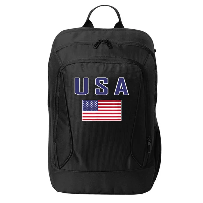 American Flag Cool Patriotic Usa Flags City Backpack