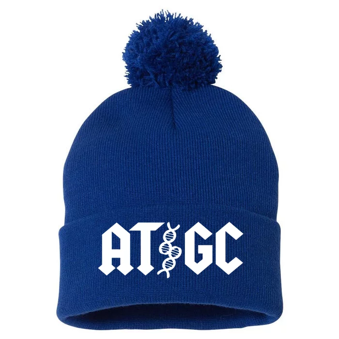 ATGC Funny Chemistry Science Pom Pom 12in Knit Beanie