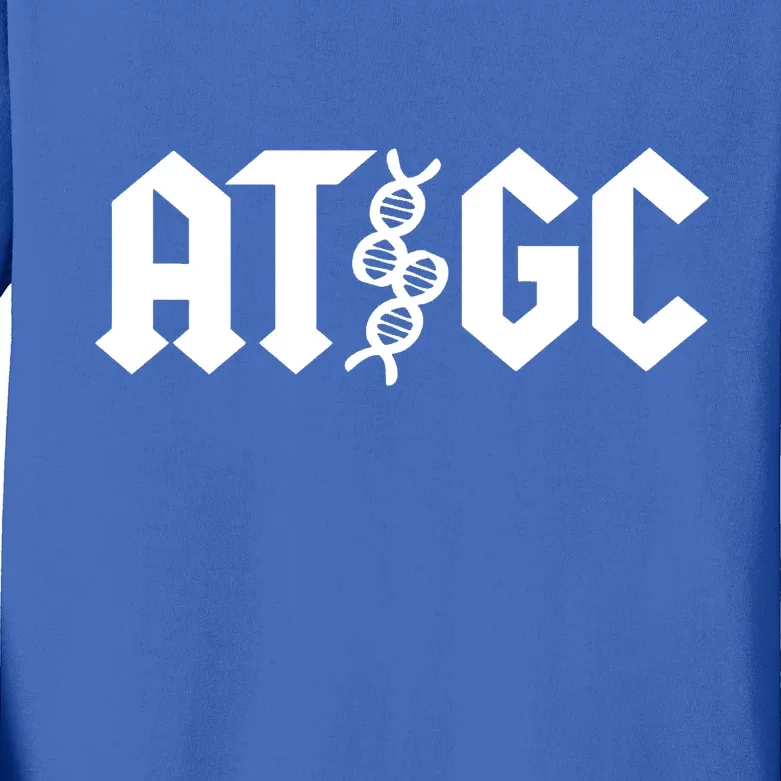 ATGC Funny Chemistry Science Kids Long Sleeve Shirt