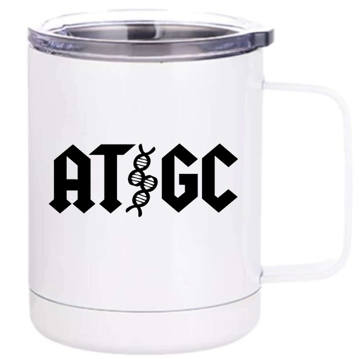 ATGC Funny Chemistry Science Front & Back 12oz Stainless Steel Tumbler Cup