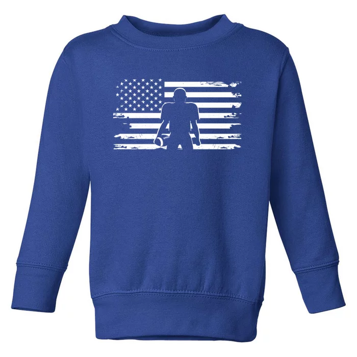 American Football Cute Gift Football Cute Gift Toddler Sweatshirt