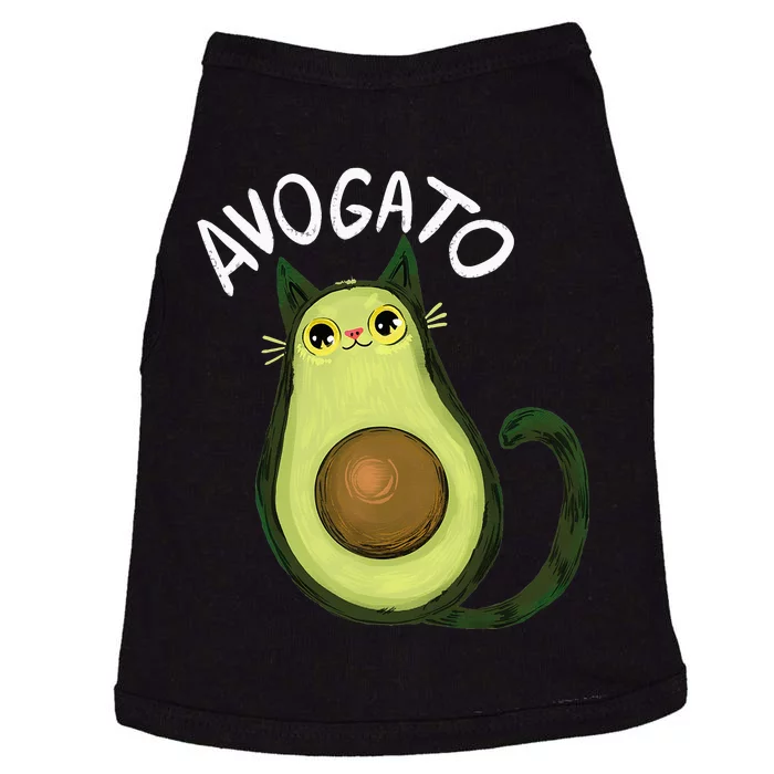 Avogato Funny Cat Avocado Cinco De Mayo Cat Lady Cat Lover Doggie Tank