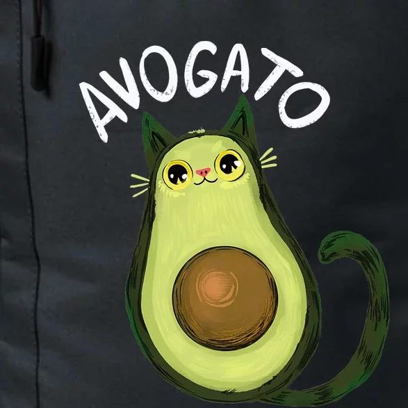 Avogato Funny Cat Avocado Cinco De Mayo Cat Lady Cat Lover Daily Commute Backpack