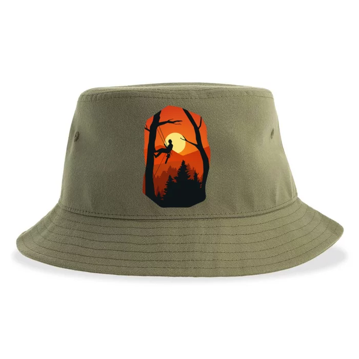 Arborist Forest Chainsaw Sustainable Bucket Hat