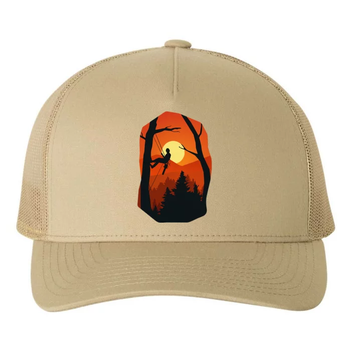 Arborist Forest Chainsaw Yupoong Adult 5-Panel Trucker Hat