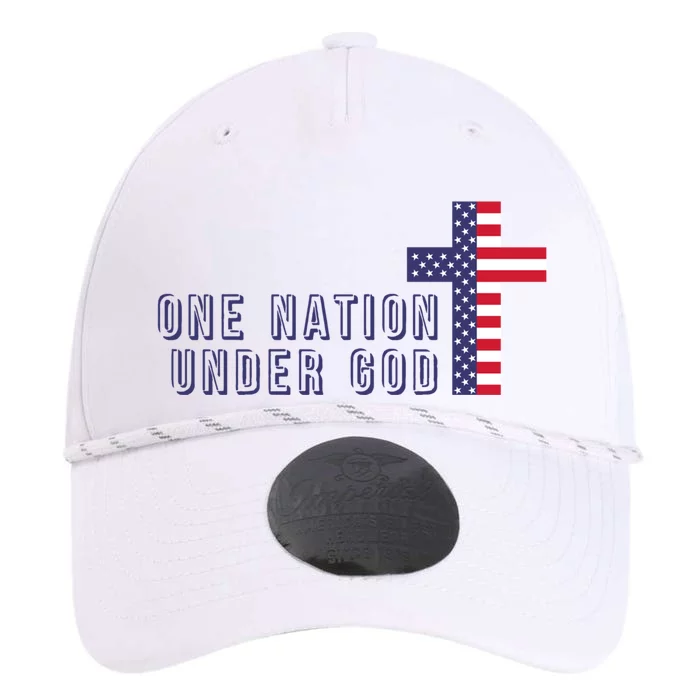 American Flag Cross One Nation Under God Gift Performance The Dyno Cap