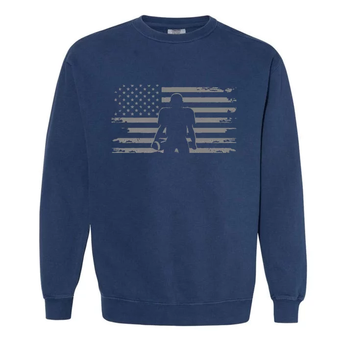 American Football Clothing Football Garment-Dyed Sweatshirt