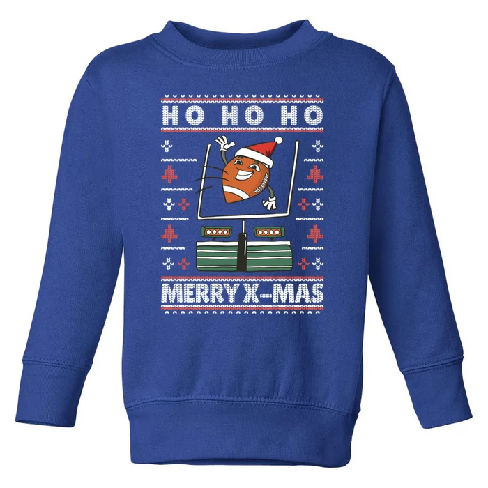 American Football Christmas Sweater Xmas Gift Toddler Sweatshirt