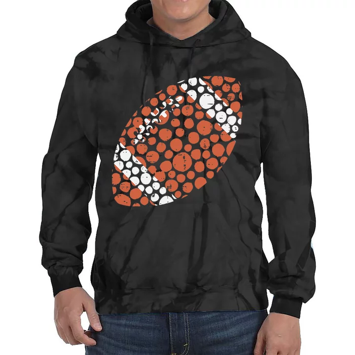 American Football Dots International Dot Day Tie Dye Hoodie