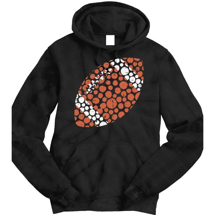 American Football Dots International Dot Day Tie Dye Hoodie