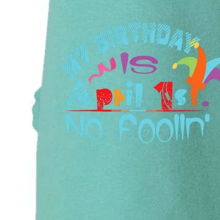 April Fools Day Birthday Its My Birthday Funny Doggie 3-End Fleece Hoodie