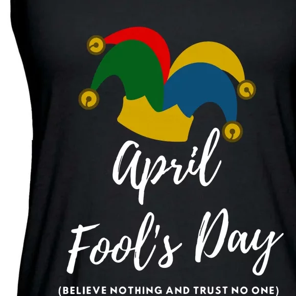 April Fools Day Ladies Essential Flowy Tank