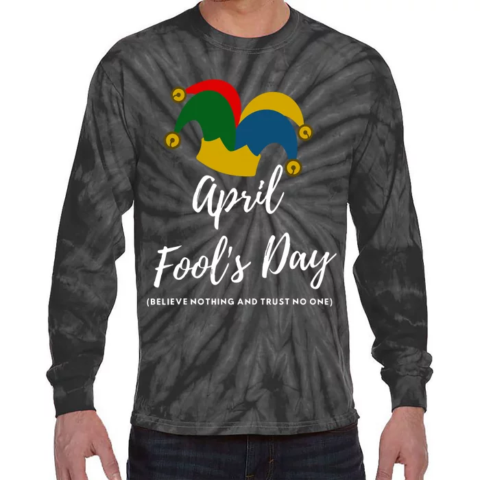 April Fools Day Tie-Dye Long Sleeve Shirt