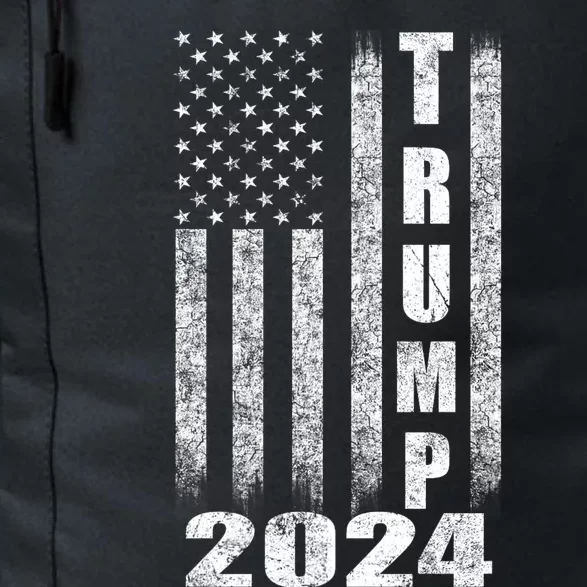 American Flag Design Trump 2024 Daily Commute Backpack