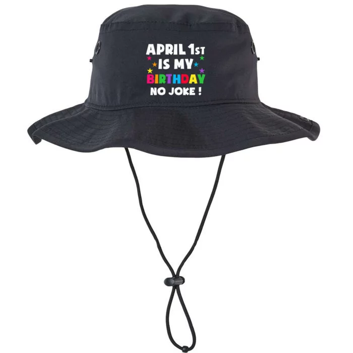 April Fool's Day Birthday Born on April 1st Fools Day Pranks Legacy Cool Fit Booney Bucket Hat