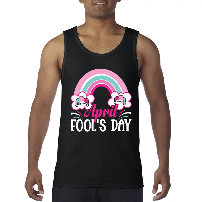 April Fool's Day funny April Fool Tank Top