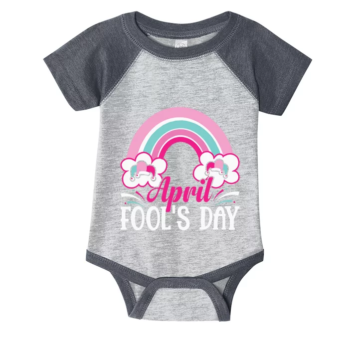 April Fool's Day funny April Fool Infant Baby Jersey Bodysuit